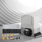LockMaster Electric Sliding Gate Opener 1200KG Auto Keypad Hardware Remote 6M GO-DSR1200-SV-172-RX3