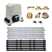 LockMaster Electric Sliding Gate Opener 1200KG Auto Keypad Hardware Remote 6M GO-DSR1200-SV-172-RX3