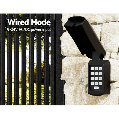 Universal Wireless Wired Keypad Security Control For Gate Opener GO-KEYPAD-01