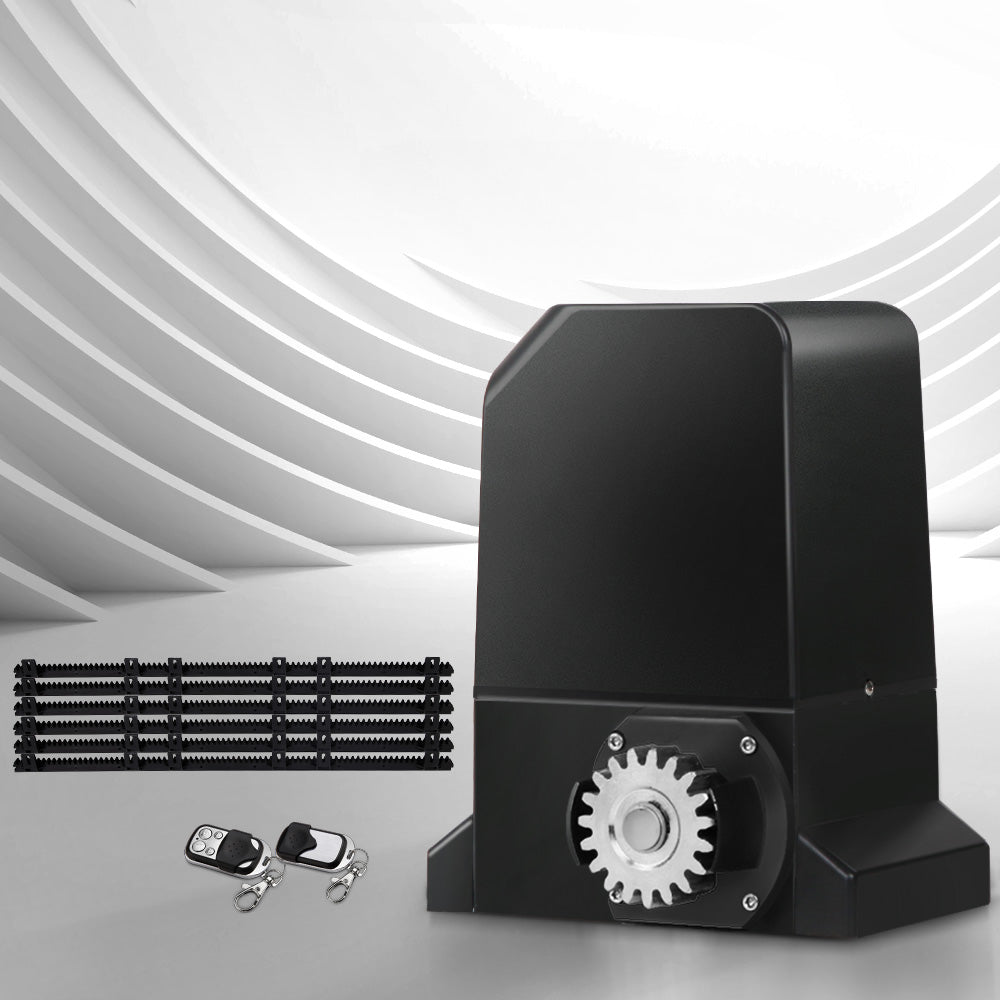 LockMaster Automatic Sliding Gate Opener Kit 6M 1000KG GO-SGO-DSR1000-AC-RAILX3