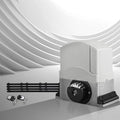 LockMaster Automatic Sliding Gate Opener Kit 4M 1200KG GO-SGO-DSR1200-AC-RAILX2