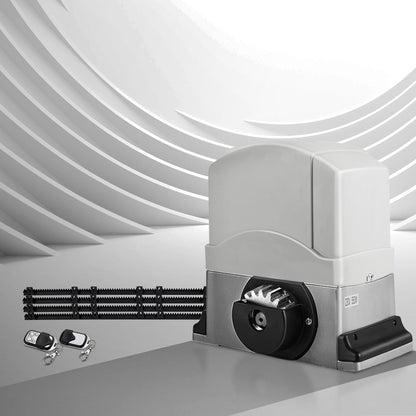 LockMaster Automatic Sliding Gate Opener Kit 4M 1200KG GO-SGO-DSR1200-AC-RAILX2
