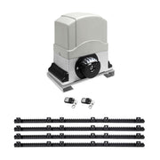 LockMaster Automatic Sliding Gate Opener Kit 4M 1200KG GO-SGO-DSR1200-AC-RAILX2