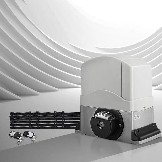 LockMaster Automatic Sliding Gate Opener Kit 6M 1200KG GO-SGO-DSR1200-AC-RAILX3