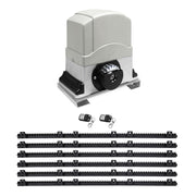 LockMaster Automatic Sliding Gate Opener Kit 6M 1200KG GO-SGO-DSR1200-AC-RAILX3