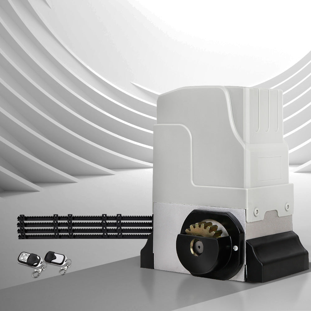 LockMaster Automatic Sliding Gate Opener Kit 4M 1800KG GO-SGO-DSR1800-AC-RAILX2
