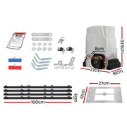 LockMaster Automatic Sliding Gate Opener Kit 4M 1800KG GO-SGO-DSR1800-AC-RAILX2