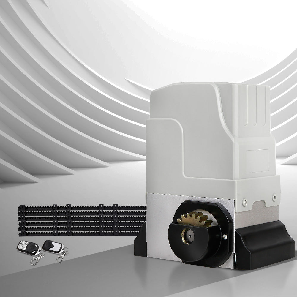 LockMaster Automatic Sliding Gate Opener Kit 6M 1800KG GO-SGO-DSR1800-AC-RAILX3