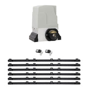 LockMaster Automatic Sliding Gate Opener Kit 6M 1800KG GO-SGO-DSR1800-AC-RAILX3