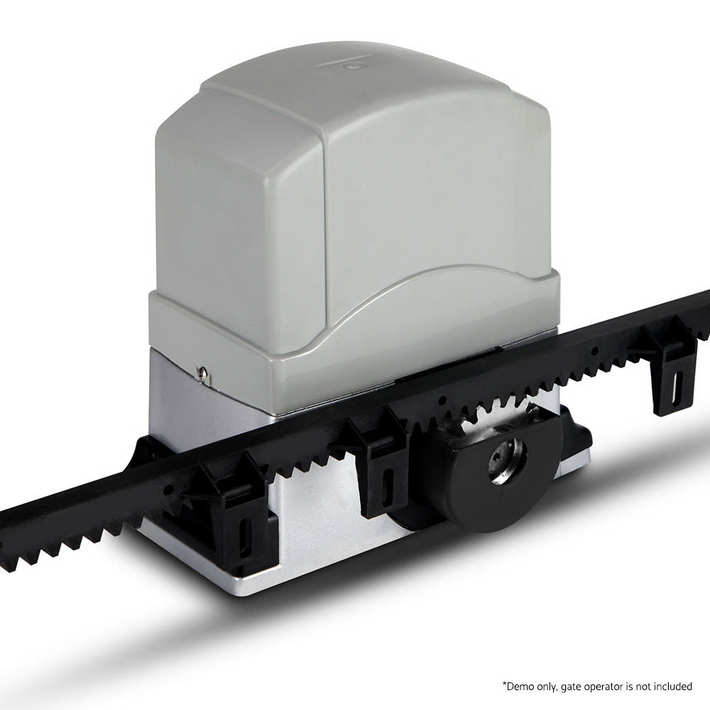 Sliding Gate Opener Rack Auto Remote Kit Heavy Duty Electric Security GO-SGO-RAILX2