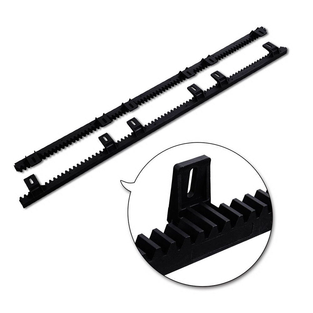 Sliding Gate Opener Rack Auto Remote Kit Heavy Duty Electric Security GO-SGO-RAILX2