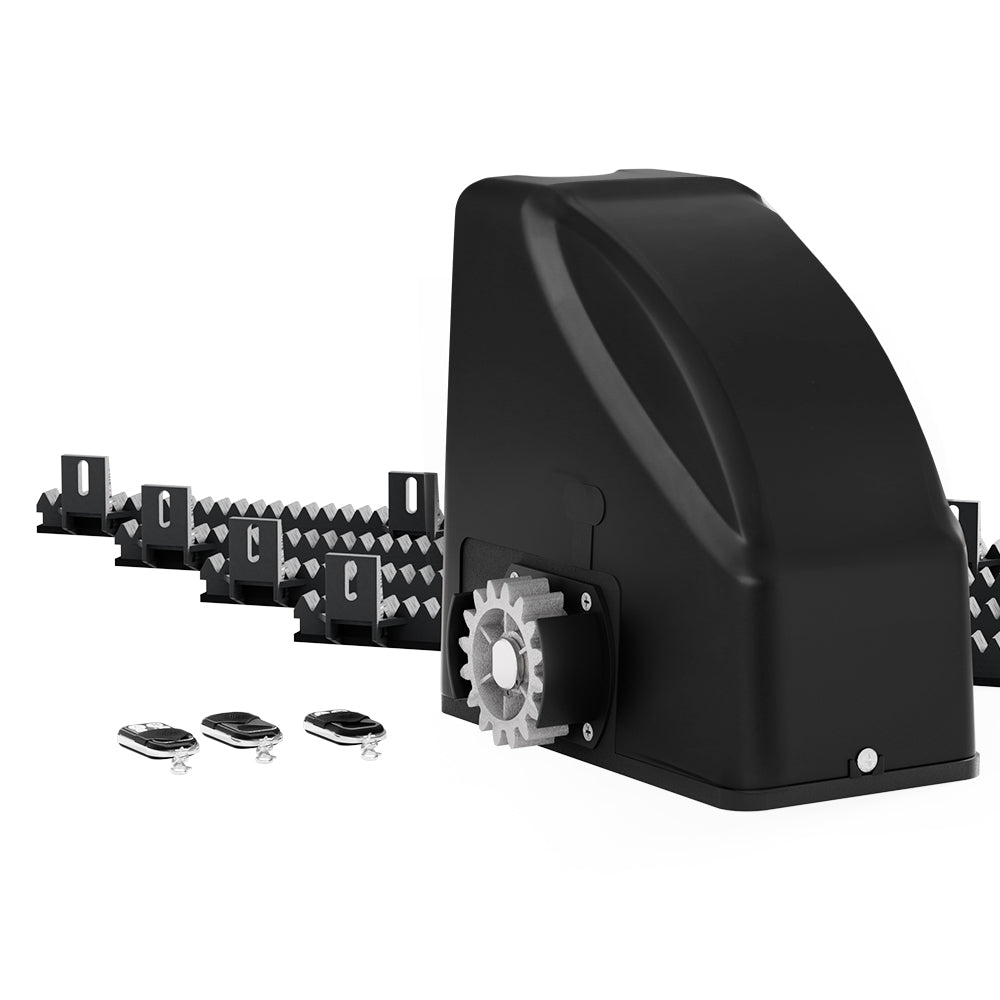 LockMaster Automatic Sliding Gate Opener Kit 4M 600KG GO-SLIDE-M01-RAILX2