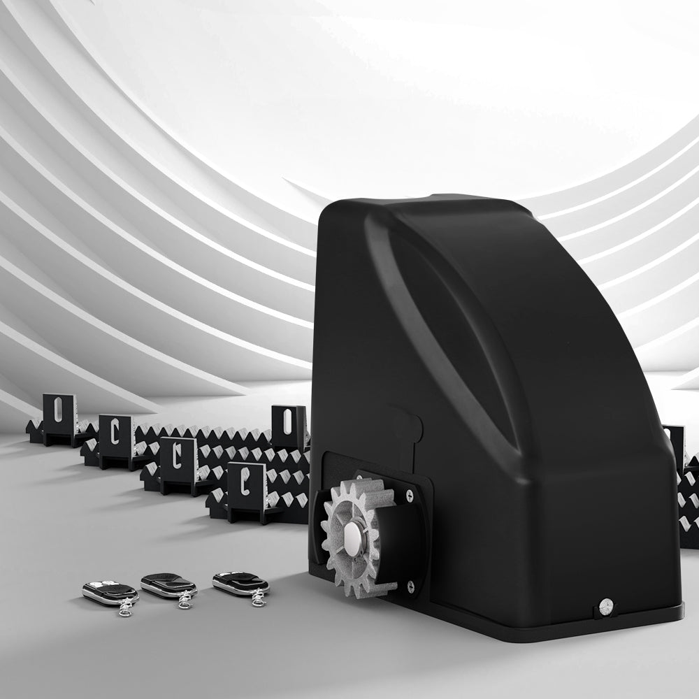 LockMaster Automatic Sliding Gate Opener Kit 4M 600KG GO-SLIDE-M01-RAILX2