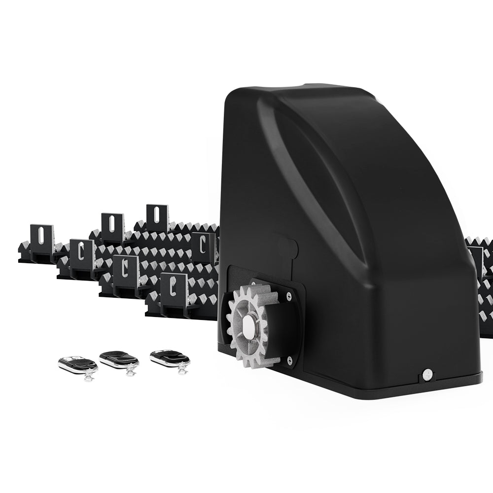 LockMaster Automatic Sliding Gate Opener Kit 6M 600KG GO-SLIDE-M01-RAILX3