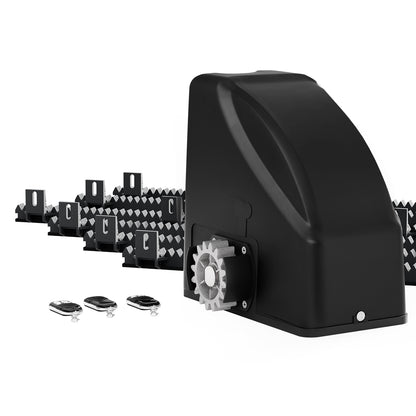 LockMaster Automatic Sliding Gate Opener Kit 6M 600KG GO-SLIDE-M01-RAILX3