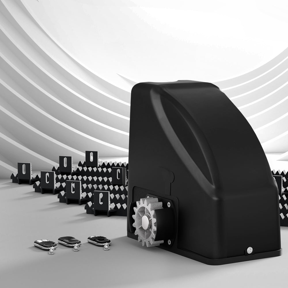 LockMaster Automatic Sliding Gate Opener Kit 6M 600KG GO-SLIDE-M01-RAILX3