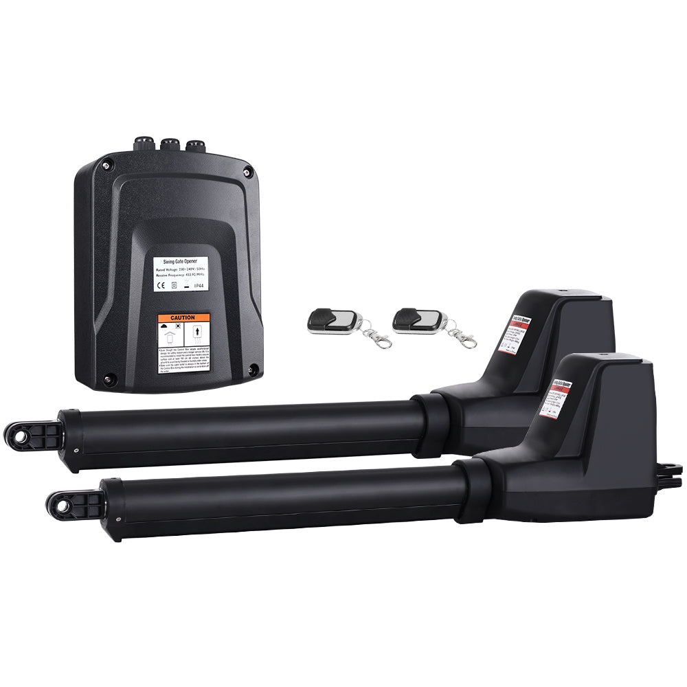 LockMaster Automatic Electric Gate Opener Double Swing Remote Control Kit 800KG GO-SWING-LM2D