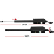 LockMaster Single Swing Gate Opener 10W Solar Power Automatic Electric GO-SWING-M01-SOLAR