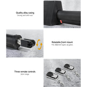 LockMaster Single Swing Gate Opener 10W Solar Power Automatic Electric GO-SWING-M01-SOLAR