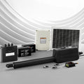 LockMaster Single Swing Gate Opener 10W Solar Power Automatic Electric GO-SWING-M01-SOLAR