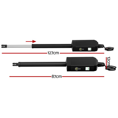 Dual Swing Gate Opener 20W Full Solar Power 600KG 10M GO-SWING-M02-20W-SOLAR