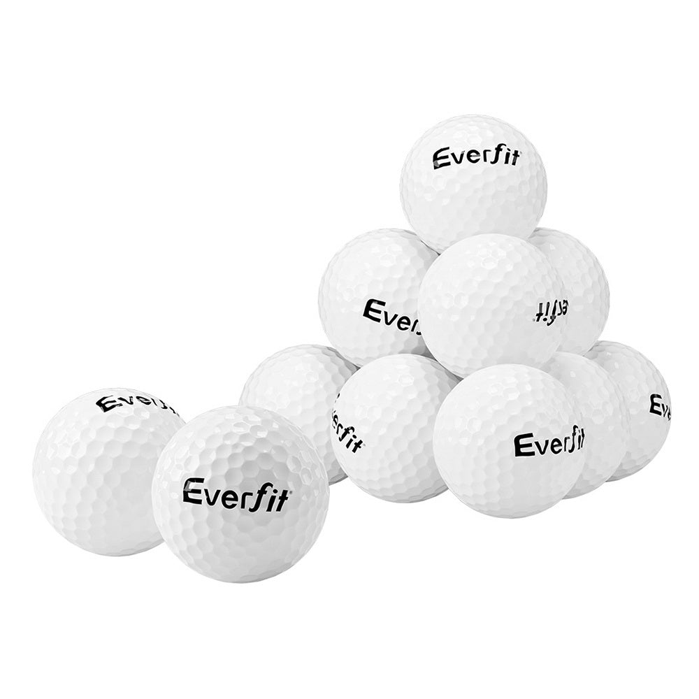 Everfit 12Pcs Golf Ball Set Reusable Distance Golf Balls Practice Training GOLF-A-BALL-12PK