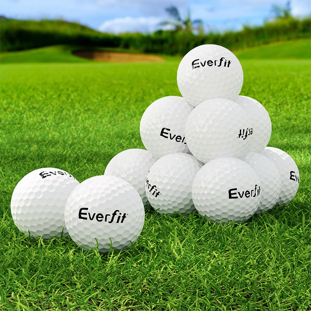 Everfit 12Pcs Golf Ball Set Reusable Distance Golf Balls Practice Training GOLF-A-BALL-12PK