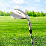 Everfit Golf Clubs Right Handed Golf Wedges Driver Rubber Steel 60 Degree GOLF-A-CLUB-SIN