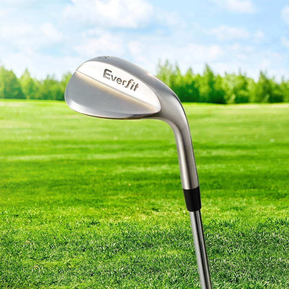 Everfit Golf Clubs Right Handed Golf Wedges Driver Rubber Steel 60 Degree GOLF-A-CLUB-SIN