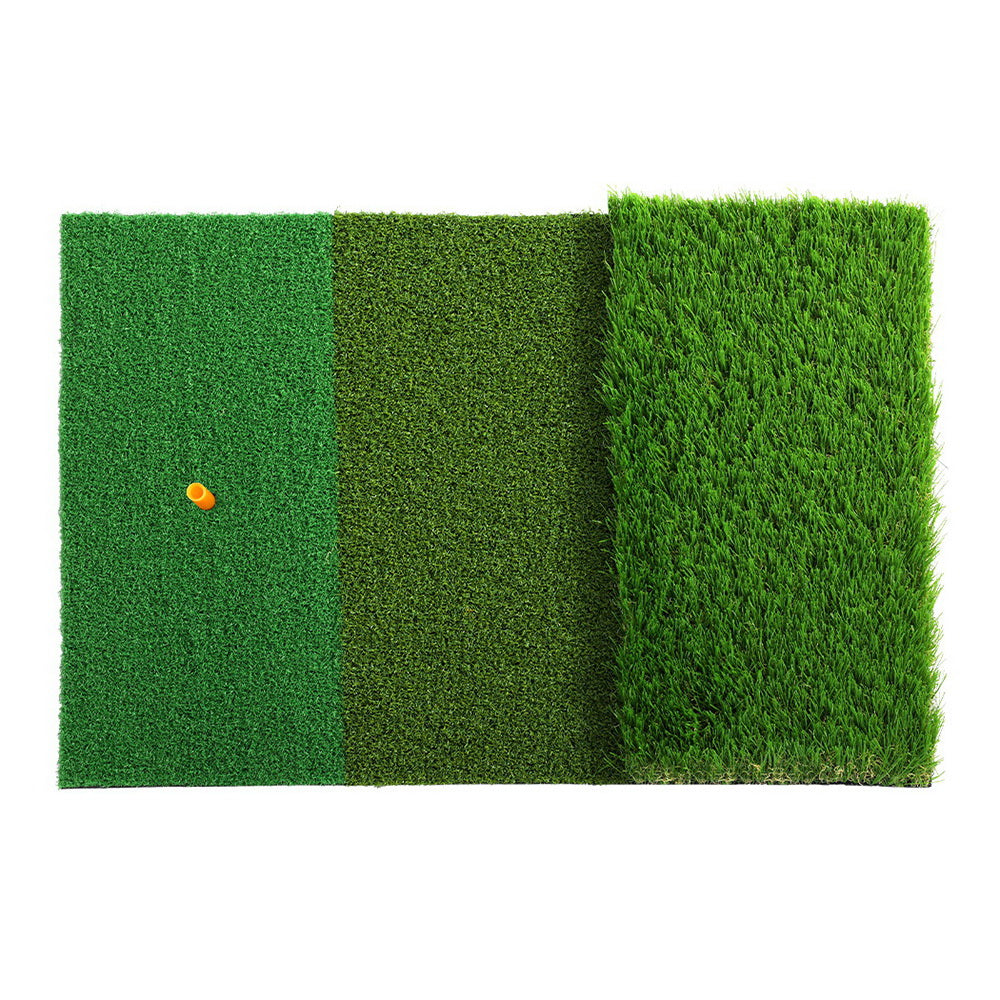 Everfit Golf Hitting Mat Portable Driving Range Practice Training Aid 3 in 1 GOLF-A-MAT-3IN1-GN