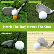 Everfit Golf Hitting Mat Practice Turf 4 in 1 Foldable Training Aid Backyard GOLF-A-MAT-4IN1-GN