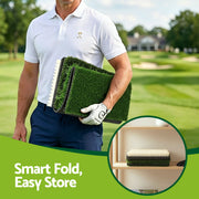 Everfit Golf Hitting Mat Practice Turf 4 in 1 Foldable Training Aid Backyard GOLF-A-MAT-4IN1-GN