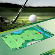 Everfit Golf Chipping Game Mat Indoor Outdoor Practice Training Aid Set GOLF-A-MAT-COMBO-GN