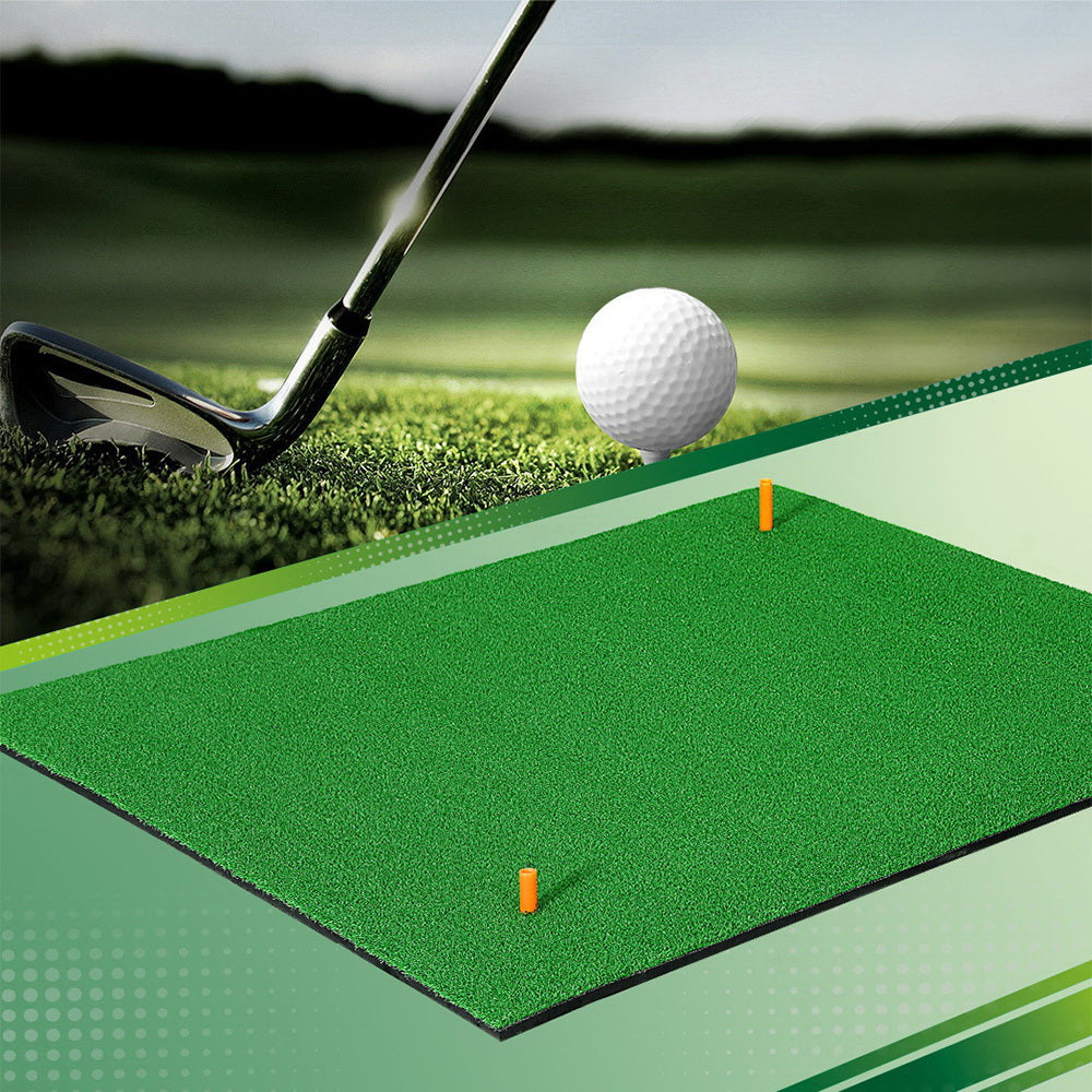 Everfit Golf Hitting Mat Portable Driving Range Practice Training Aid 100x125cm GOLF-A-MAT-L-GN