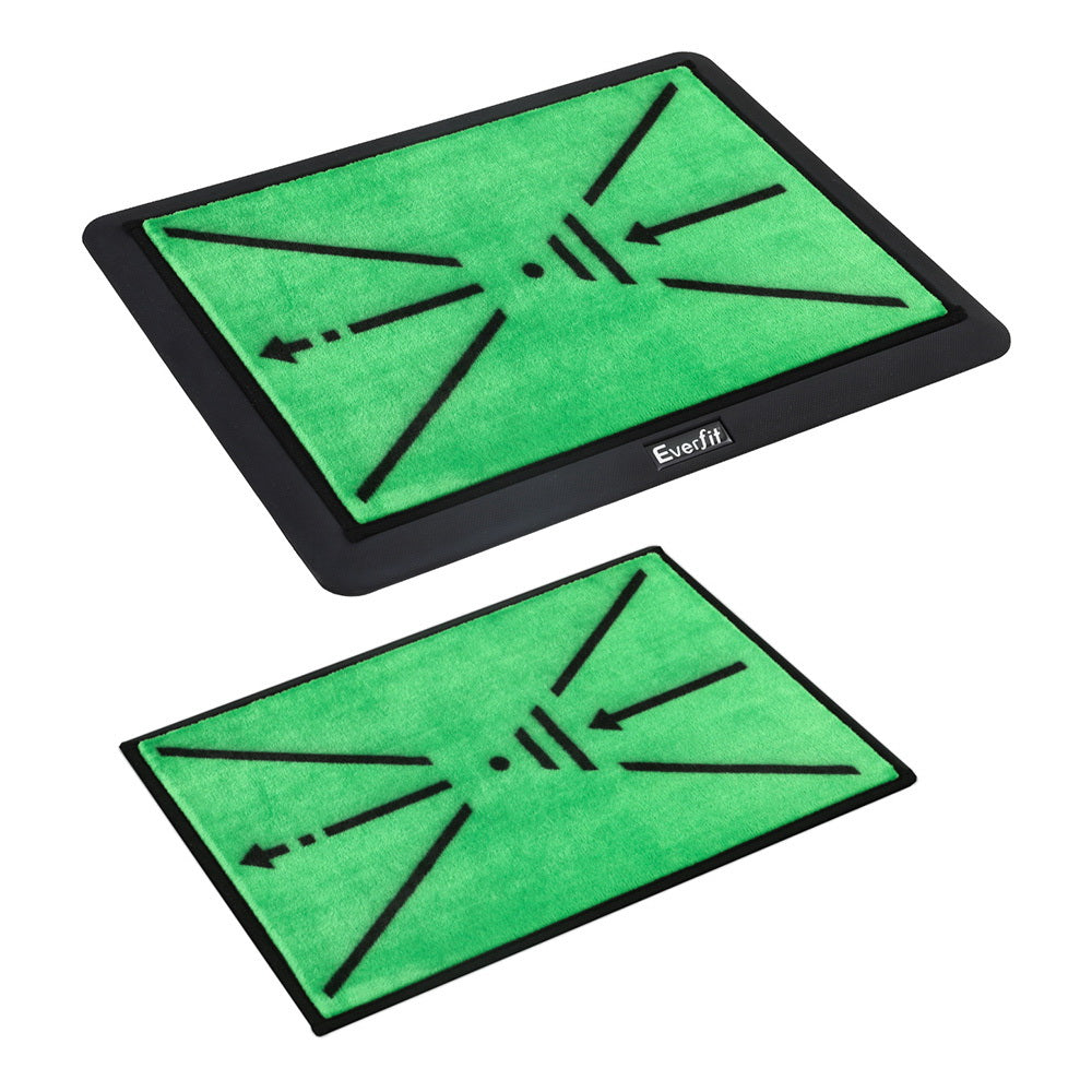 Everfit Golf Hitting Mat Training Swing Path Feedback Detection Batting 44x33cm GOLF-A-MAT-TRACE-GR