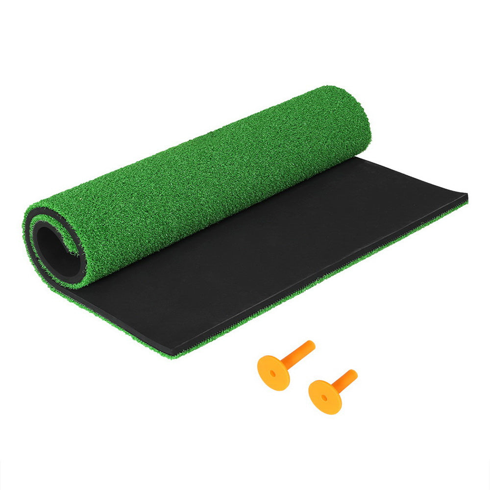 Everfit Golf Hitting Mat Portable Driving Range Practice Training Aid 150x150cm GOLF-A-MAT-XL-GN