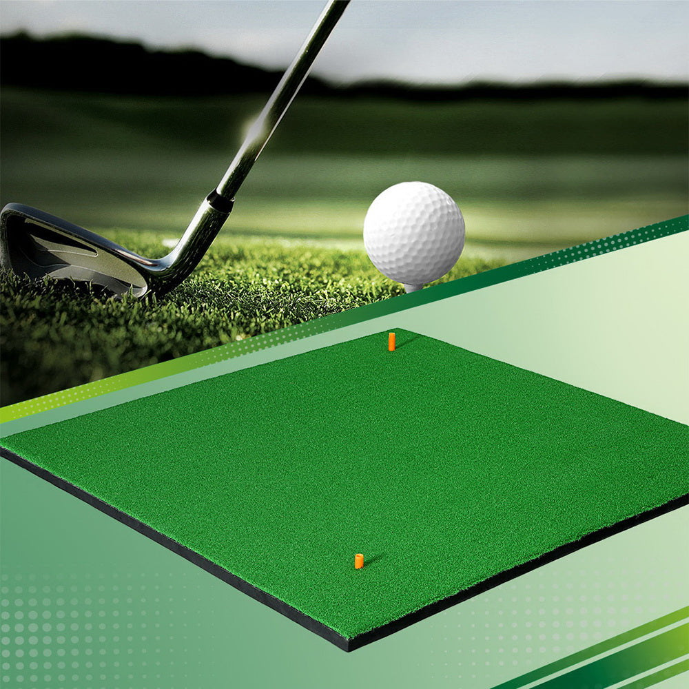 Everfit Golf Hitting Mat Portable Driving Range Practice Training Aid 150x150cm GOLF-A-MAT-XL-GN
