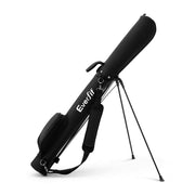 Everfit Golf Stand Bag Lightweight Sunday Pitch And Putt Bag Black