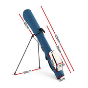 Everfit Golf Stand Bag Lightweight Sunday Pitch And Putt Bag Blue