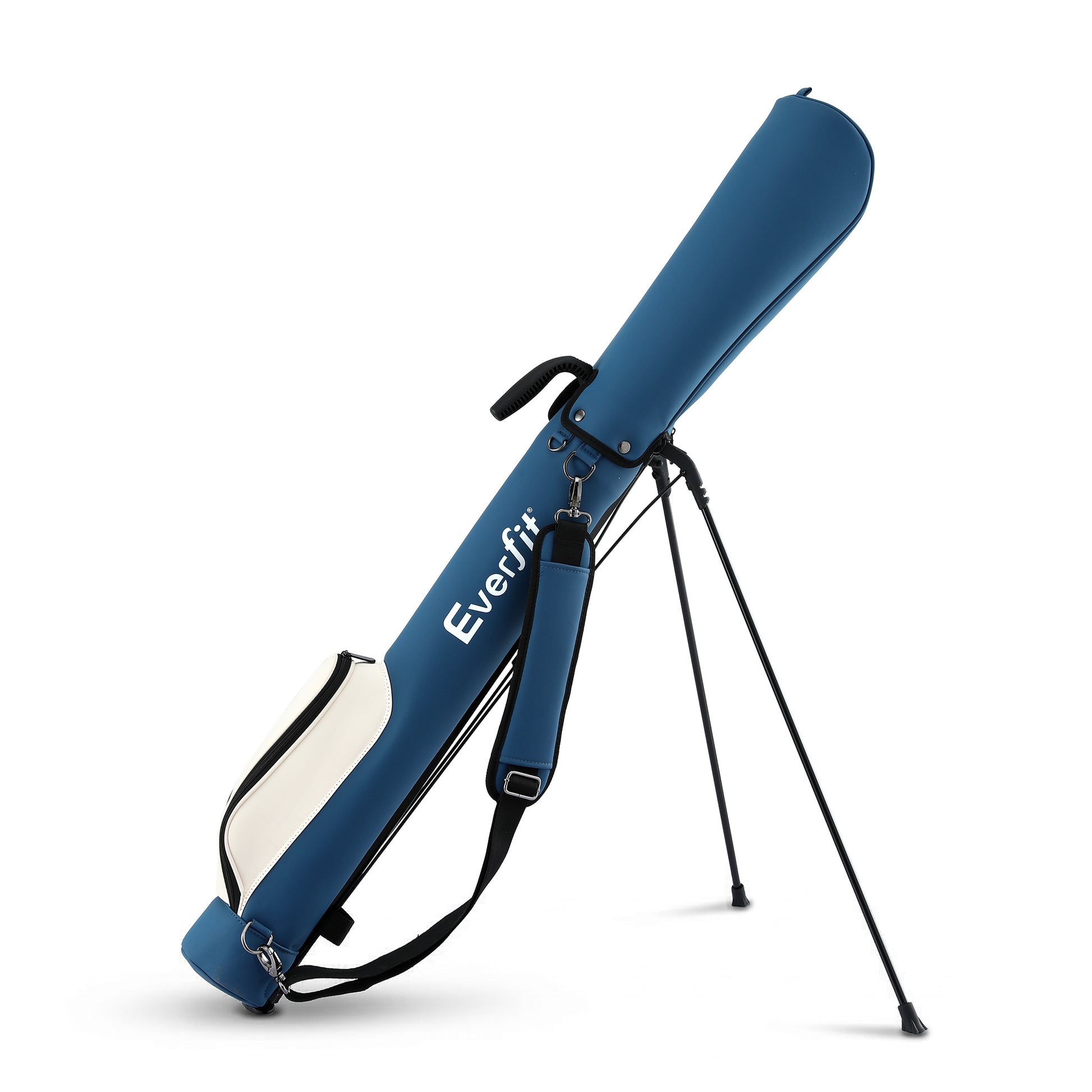 Everfit Golf Stand Bag Lightweight Sunday Pitch And Putt Bag Blue GOLF-B-BAG-LIGHT-A-BL