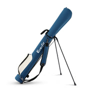 Everfit Golf Stand Bag Lightweight Sunday Pitch And Putt Bag Blue