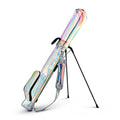 Everfit Golf Stand Bag Lightweight Sunday Pitch And Putt Bag Holographic GOLF-B-BAG-LIGHT-B-C