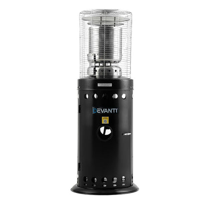 Devanti Outdoor Gas Patio Heater Black GPH-09F-BK