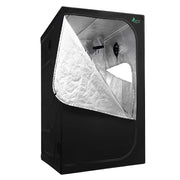 Greenfingers Grow Tent 120x120x200CM Hydroponics Kit Indoor Grow System Black GT-D-120X120X200-BK