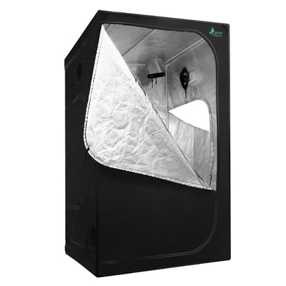 Greenfingers Grow Tent 120x120x200CM Hydroponics Kit Indoor Grow System Black GT-D-120X120X200-BK