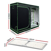 Greenfingers Grow Tent Light Kit 240x120x200CM 220W LED Full Spectrum GT-D-240X120X200-BOARD-220-DIM
