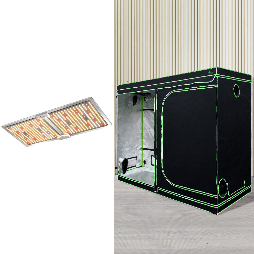 Greenfingers Grow Tent Light Kit 240x120x200CM 220W LED Full Spectrum GT-D-240X120X200-BOARD-220-DIM