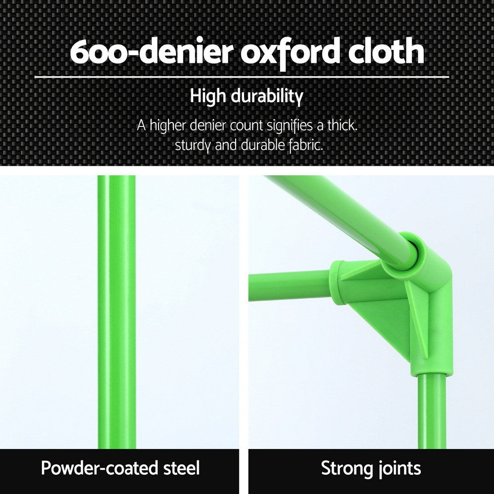 Green Fingers Grow Tent Kits 120x120x200cm Hydroponics Indoor Grow System GT-D-RO-120X120X200