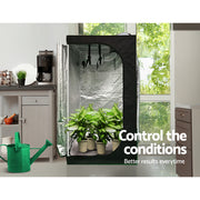Greenfingers 6"Ventilation Kit Fan Grow Tent Kit Carbon Filter Duct Speed Controlled,Greenfingers GT-KIT-DUCT-6IN