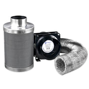 Green Fingers 6"Ventilation Kit Fan Hydroponics Grow Tent Kit Carbon Filter Duct,Green Fingers 6"Ventilation GT-KIT-VENT-6IN